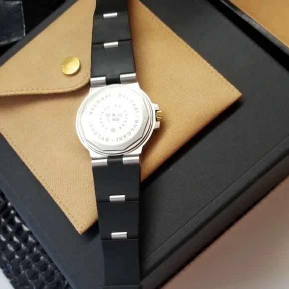 💋 Blvgari DIAGONO SCUBA NEW 18k Watch - Picture 11 of 14